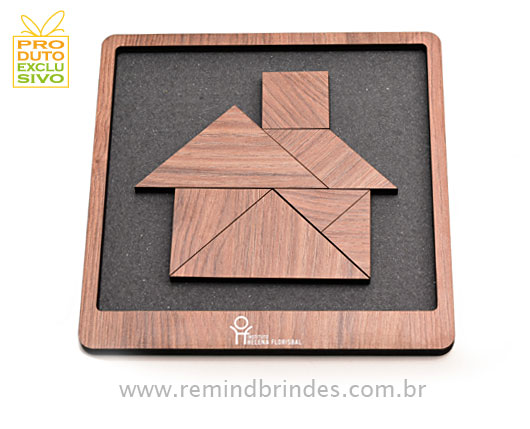 Brinde Jogo Puzzle Tangram - Brindes para Aniversário!