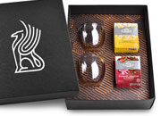 Brinde Kit Ch� - 2 Caixas de Ch� Ahmad Tea com 10 Sach�s Rosehip, Hibiscus e Cherry e 10 Sach�s de Camomila com Capim-Lim�o e 2 Copos de Borossilicato
