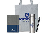Kit Onboarding personalizado 4 Peças Executivo com Sacola de Nylon