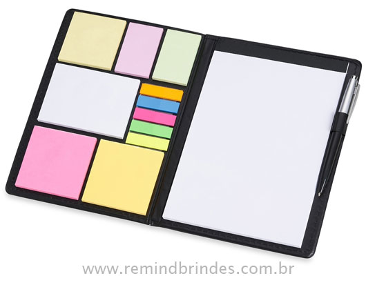 Kit Onboarding Focus - Kit Anotação com caneta, Squeeze e Sacola Biodegradável
