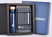 Kit Onboarding Eco Executive 3 Peças com Garrafa Térmica, Caderneta e Caneta