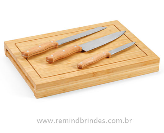 Kit Churrasco 4 Peças MUGWORT